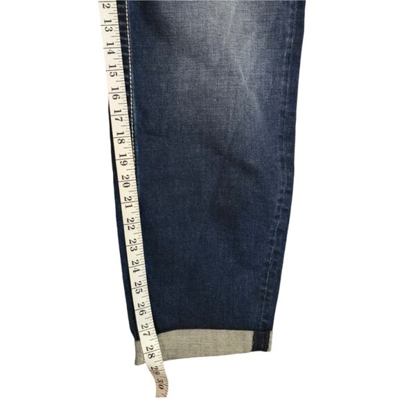 Vigoss Heritage Fit‎ Stretch Rolled Hem Bling Pocket Jeans Plus Size 24 - Picture 8 of 15